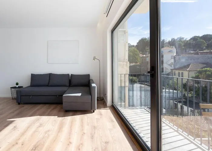 Lägenhet Host Wise - Bright & Contemporary Flat - Ace Location Oporto